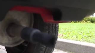 Exhaust Tuning with bicycle tube
