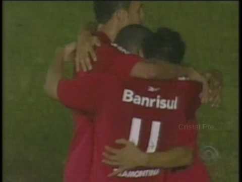 Santo André 0x2 Inter - Lance Final Gol 1 Taison - Brasileirão 2009 - 19ª Rodada - 15/08/2009