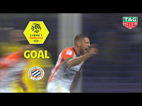 Goal Andy DELORT (24') / Toulouse FC - Montpellier Hérault SC (0-3) (TFC-MHSC) / 2018-19