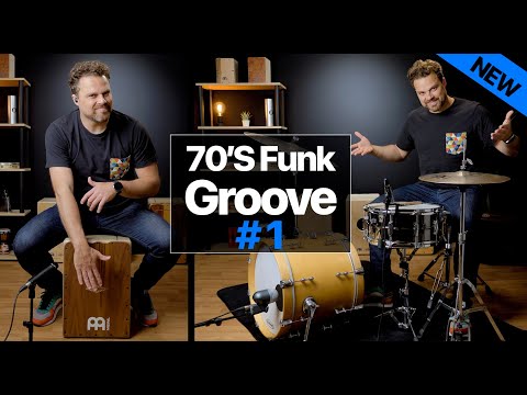 70's Funk Groove for Cajon - Cajon vs Drums (Cajon Groove Library)