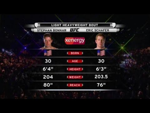 Stephan Bonnar vs Eric Schafer full fight