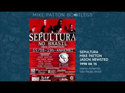1998/08/15 Sepultura with Mike Patton & Jason Newsted - Arena Anhembi, São Paulo, Brazil