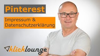 Pinterest - Impressum und Datenschutzerklärung einpflegen – Tutorial Deutsch