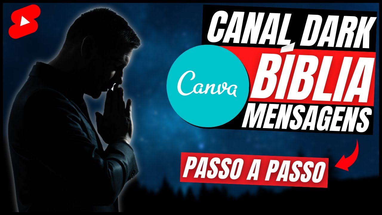 🚀 Como Fazer Vídeos Para CANAL DARK BÍBLICO - Mensagens e Versículos da Bíblia