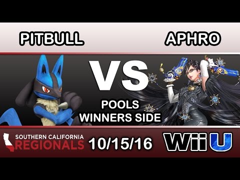 SCR 2016 - A2 | Pitbull (Lucario) Vs. eM | Aphro (Bayonetta) Winners Side - Smash Wii U