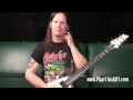 EXODUS "Deathamphetamine" guitar lesson