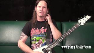 EXODUS &quot;Deathamphetamine&quot; guitar lesson