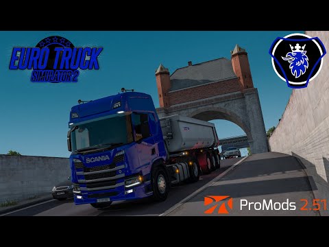 ETS2 1.39 | ProMods 2.51 | SCANIA G450 | Frankfurt am Main - Oban | Part 1