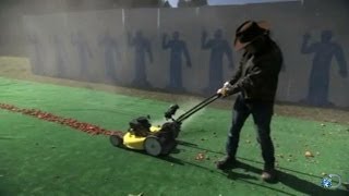 Lawnmower vs. Rocks | MythBusters