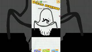 Draw 2 Save Hindi gameplay | sirf 1 line se stickman ko bacha paoge? #Draw2Save #gaming #shorts