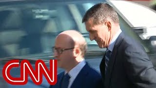 Michael Flynn enters court