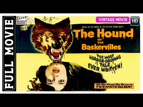 Sherlock Holmes - The Hound of the Baskervilles - 1959 l Colourised Thriller Movie l Peter Cushing