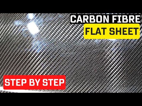 How To Make a Sheet of Carbon Fibre. Resin Infusion. TUTORIAL