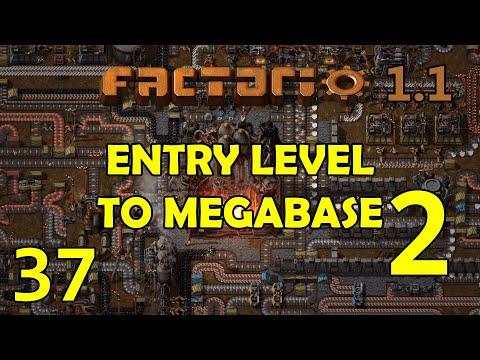 SULFURIC ACID SETUP - Factorio 1.1 - Entry Level To Megabase 2! - Let's Play Tutorial! Ep 37