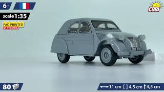 Cobi 24510 Citroen 2CV typ A z roku 1949
