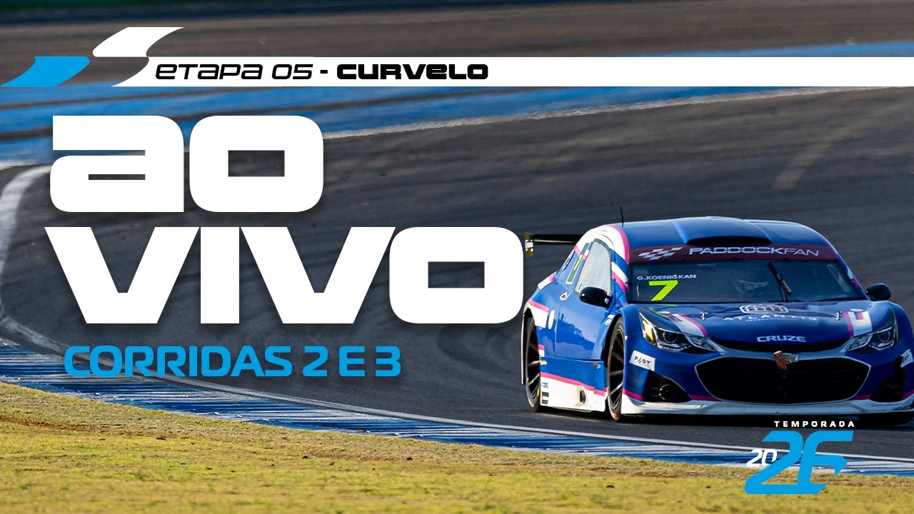 STOCK LIGHT 2026 AO VIVO | 5ª ETAPA - CORRIDAS 2 E 3 | CURVELO, MG