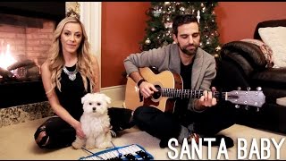 Santa Baby Acoustic Cover - Candace and Michael ft. Nora