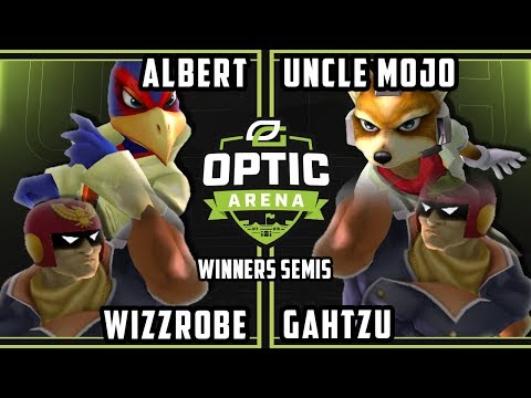 OpTic Arena SSBM - Albert & Wizzrobe Vs. Uncle Mojo & Gahtzu - Smash Melee Doubles Winners Semis