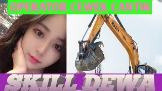 Download lagu Operator excavator cewek cantik yang skil dewa mp3