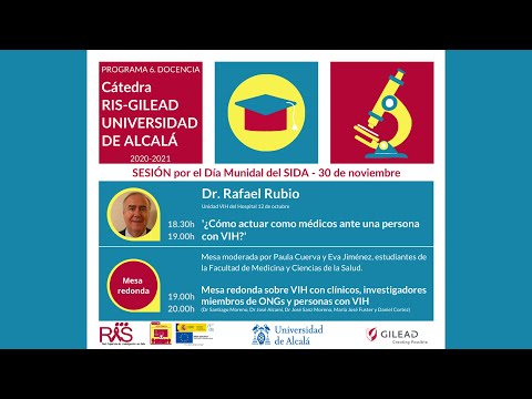 ¿Cómo actuar como médicos ante una persona con VIH? · Dr. Rafael Rubio