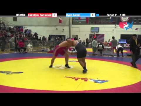 120 KG Round 1 - Bakhtiyar Sultanbek KAZ vs Ryan Tomei UNA