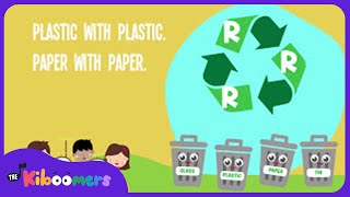 Reduce Reuse Recycle Song for Kids |  Earth Day Songs for Children | The Kiboomers