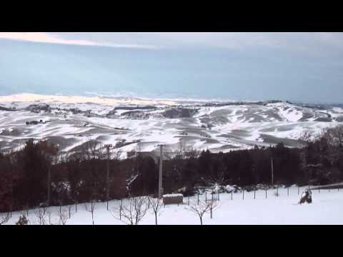 Neve in Valdera, Volterra 2012