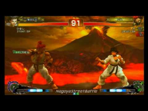 SSF4 AE: -6 (Gouki) vs hirushi (Makoto) - NSB19 (Blocks)