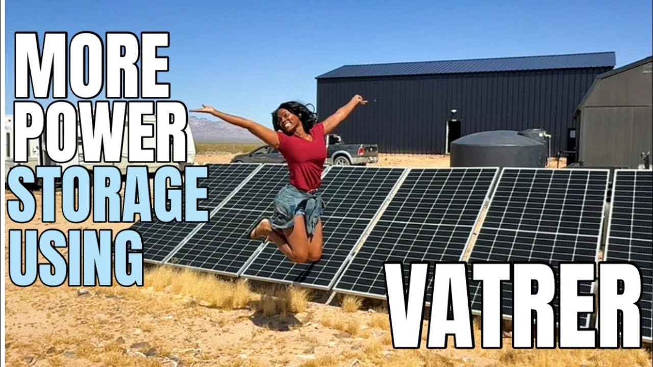 BUILDING OUR OFF GRID SOLAR SYSTEM WITH 48V 100 AH LITHIUM BATTERIES  @VATRER!