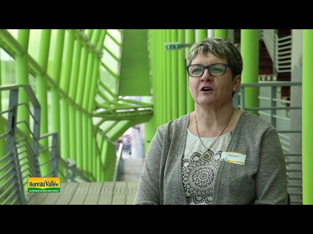 Témoignage de la franchisée Patricia Gobeaut sur son parcours pour rejoindre Bureau Vallée