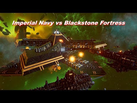 Imperial Navy vs Blackstone Fortress! Rank 170, Heroic Difficulty, 1500P - Battlefleet Gothic Armada
