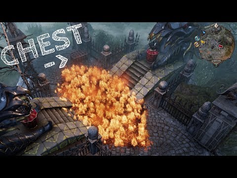 DIVINITY ORIGNAL SIN 2 | How to Open Burning Chest Graveyard | Speaking in Forked Tongues