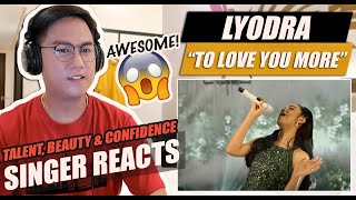 Download lagu Lyodra - To Love You More | SINGER REACTION mp3