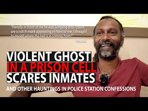 Violent Ghost in a Prison Cell Scares Inmates, and other Haunting in Police Station Confessions
