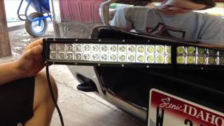 20inch lightbar install