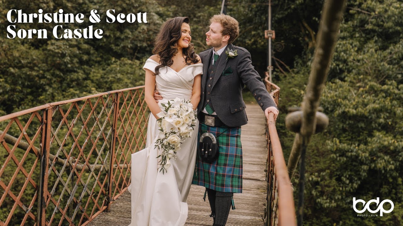 Sorn Castle wedding photography and film