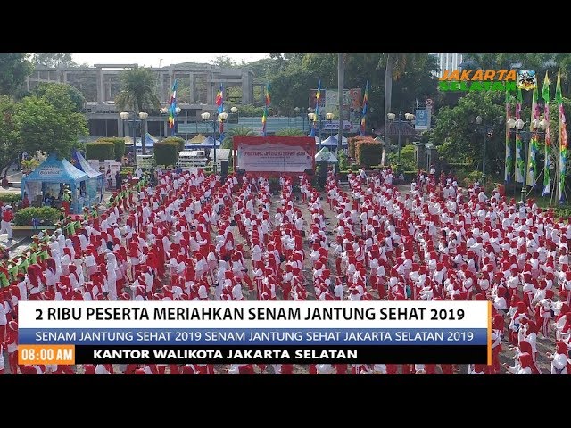2 Ribu Peserta Meriahkan Senam Jantung Sehat 2019