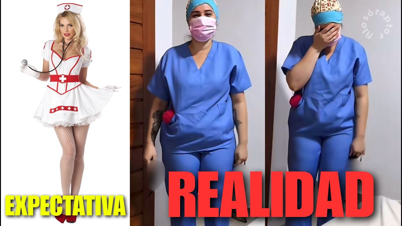 SU ESPOSO le PIDE que se DISFRACE de ENFERMERA TERMINA RARO