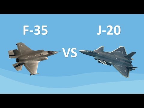 Comparación del F-35 y J-20