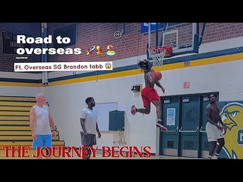 Road To Overseas 🏖️☀️🌊 Ep.1 Gym Days Ft. Brandon Tabb