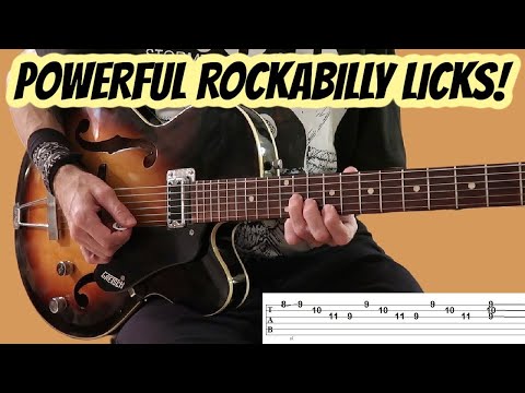 MASTER These Must Know Rockabilly Licks! w/TABS
