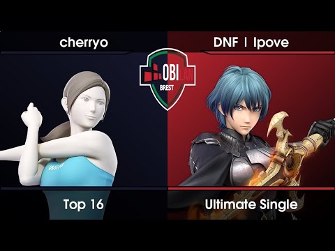Obilan 2023 Top 16 - cherryo (Wii Fit Trainer) Vs. DNF | Ipove (Byleth) SSBU Ultimate Tournament