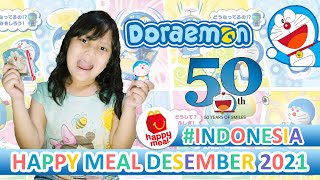 HAPPY MEAL DECEMBER 2021 INDONESIA DORAEMON