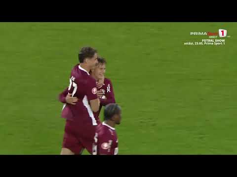 GOOOL! U Cluj - CFR Cluj 2-2. Lorenzo Biliboc egalează cu un șut bun de la marginea careului