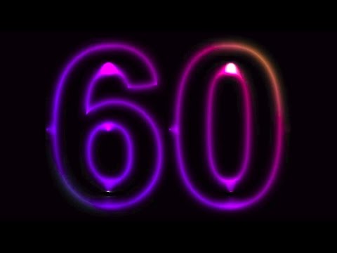 Countdown 60 seconds timer