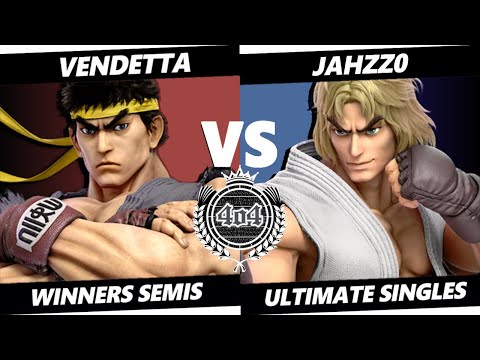 4o4 Smash Night 70 - Vendetta (Ryu) vs InC| Jahzz0 (Ken) - Winners Semi-Final