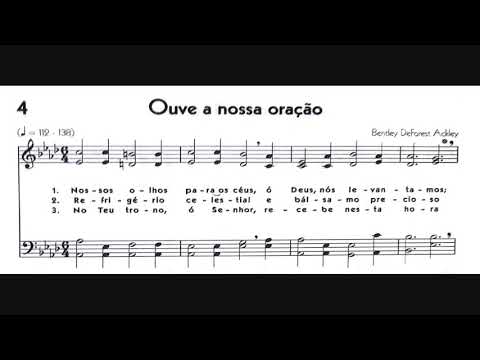 Hinário 5 CCB - Hino 004 - Ouve a nossa oração - Strings - Teclado Yamaha PSR S670