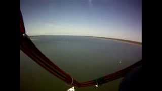 preview picture of video 'parachute ascensionnel bateau plateforme Au Petit Mousse à carcans maubuisson'