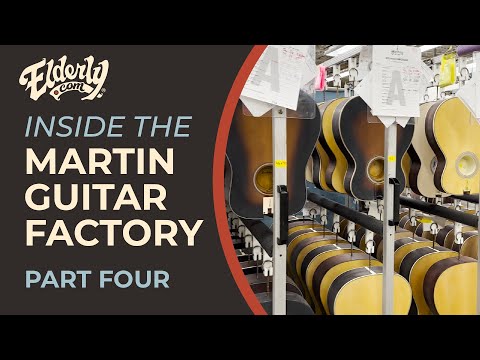 We Toured the Martin Guitar Factory! How Martins Are Made | PART FOUR