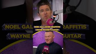Noel Gallagher Graffitis Wayne Rooney’s Guitar! 🎸